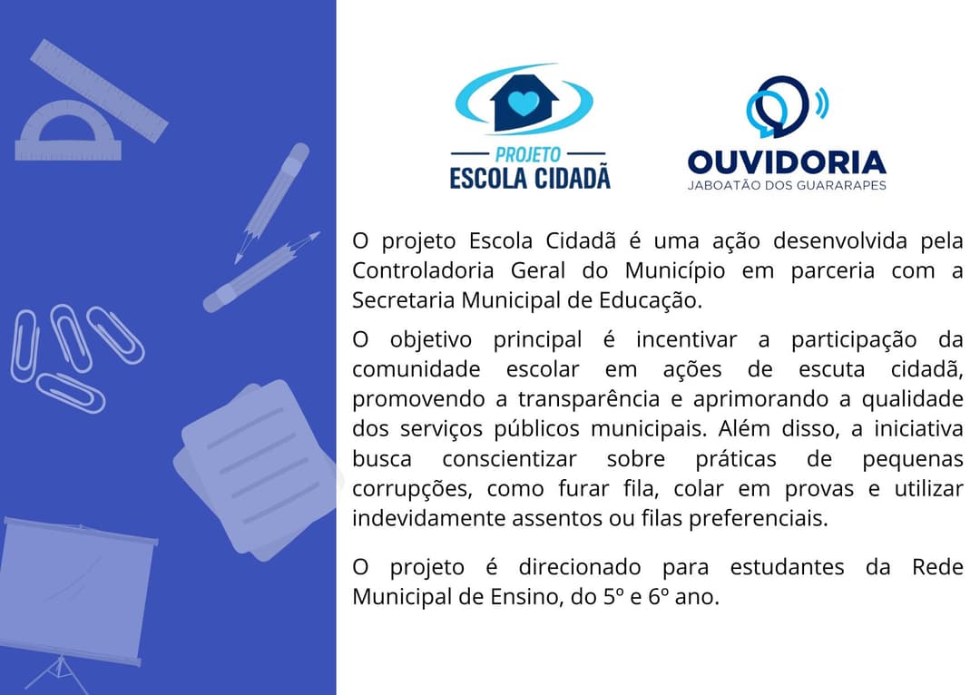 PROJETO ESCOLA CIDADÃ