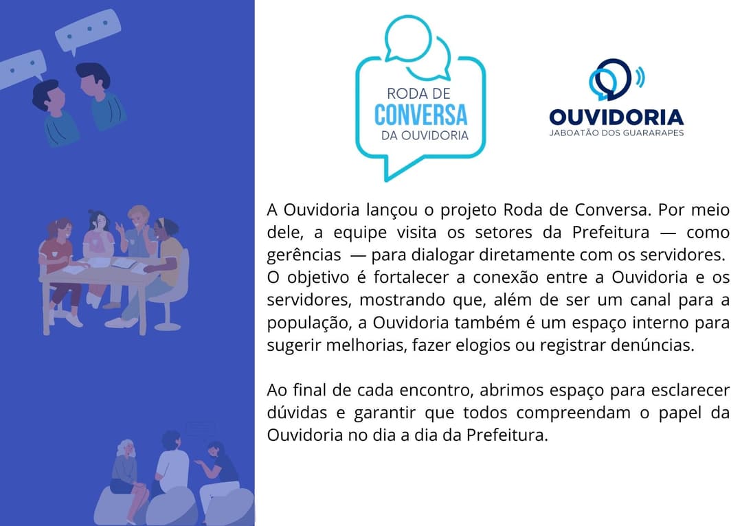 RODA DE CONVERSA