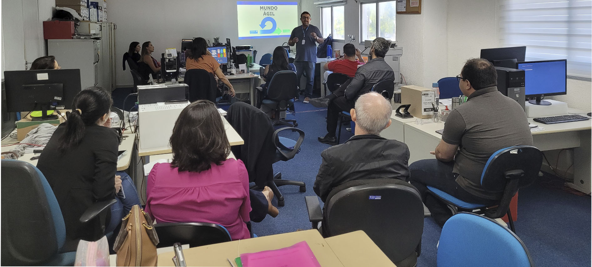 Leia mais sobre o artigo Servidores da Controladoria Geral participam de palestra sobre “Mundo Ágil na Gestão Pública”