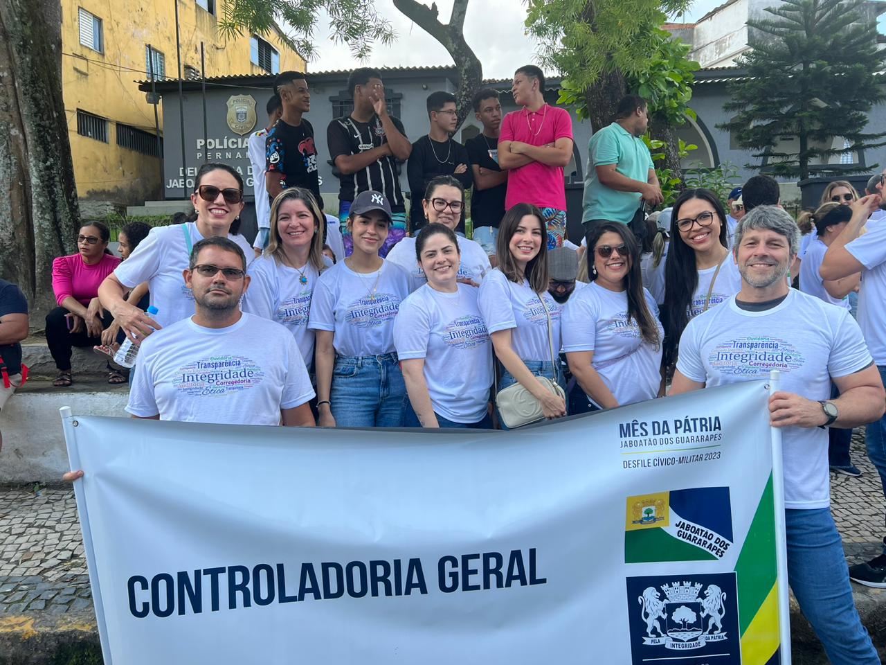 Leia mais sobre o artigo Controladoria Geral do Município marca presença no Desfile Cívico-Militar